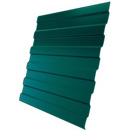 Профнастил С8 Grand Line Optima Pe 0,5 мм Ral 5021 Профнастил С8 Grand Line Optima Pe 0,5 мм Ral 5021