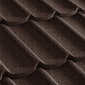 Черепица композитная Metrotile Mistral коричневая