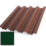 Профнастил Н75 Grand Line Optima Pe 0,7 мм Ral 6005 Зеленый Мох