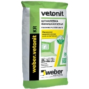 Шпатлевка полимерная Weber-Vetonit Kr 20 кг