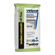 Шпатлевка Weber-Vetonit Lr Fine 25 кг